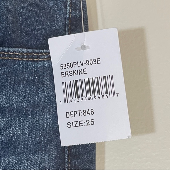 ARTICLES OF SOCIETY Sarah Distressed Ankle Skinny Jeans In Erskine Size 25 - Picture 10 of 10